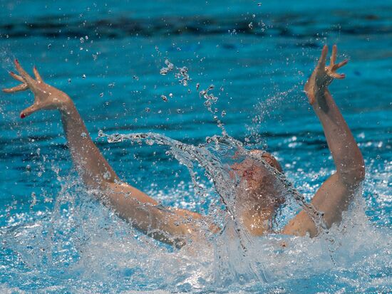 Чемпионат по водным видам спорта. 5-й день. Синхронное плавание