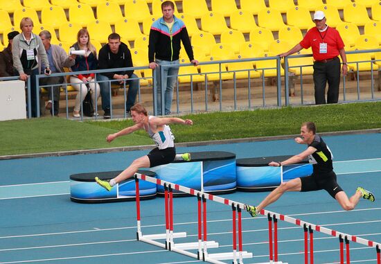 Легкая атлетика. Чемпионат России. 3-й день