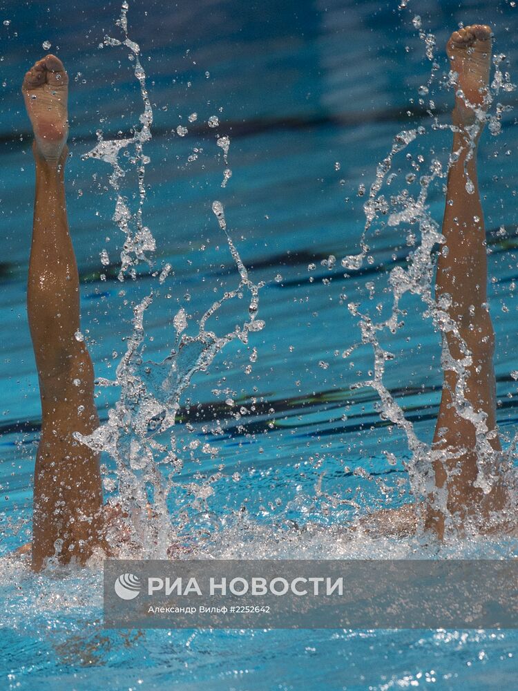 ЧМ по водным видам спорта. 6-й день. Синхронное плавание