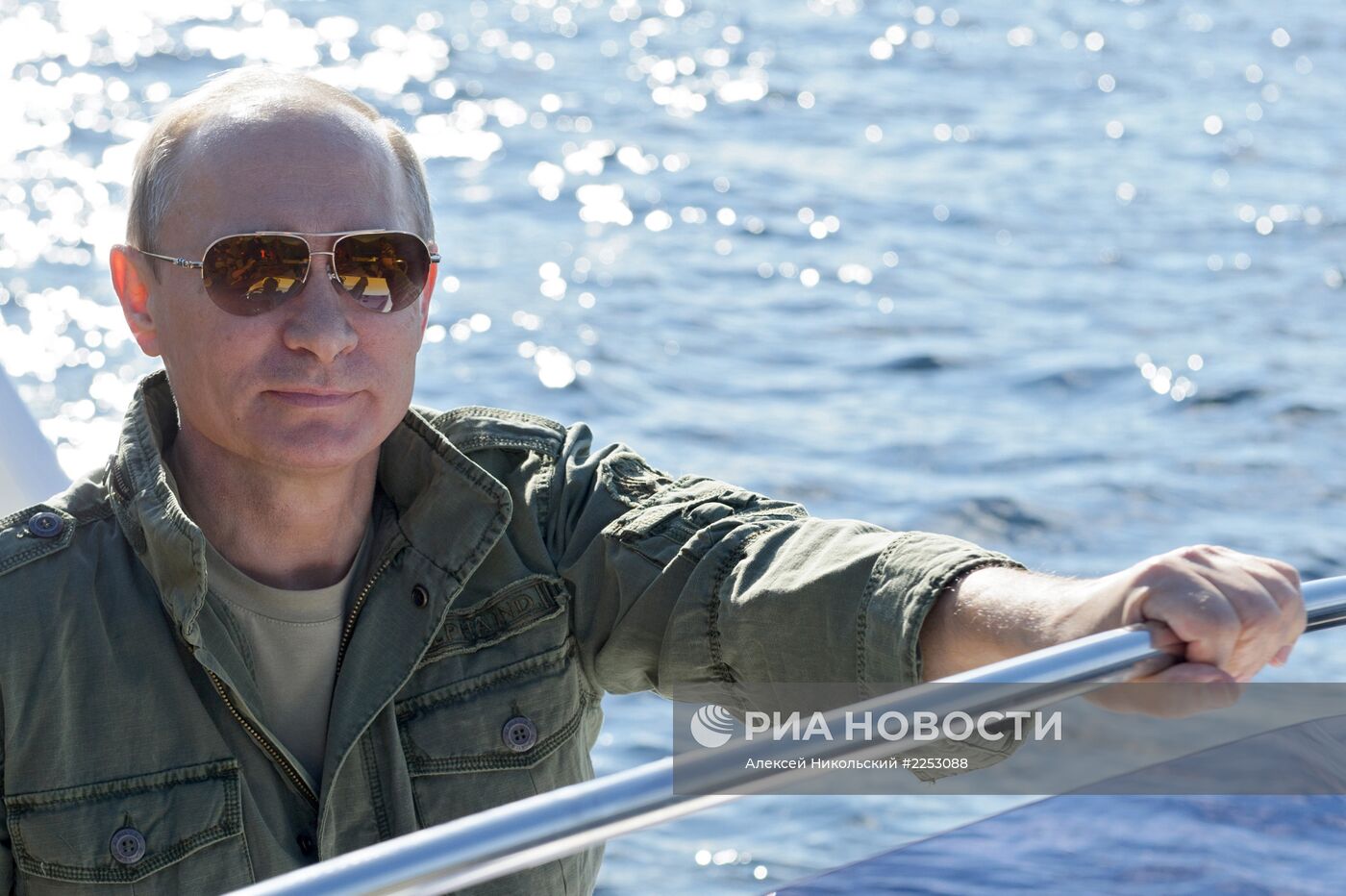 В. Путин на отдыхе