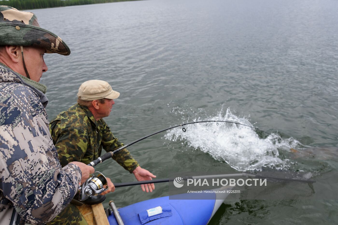 В. Путин на отдыхе