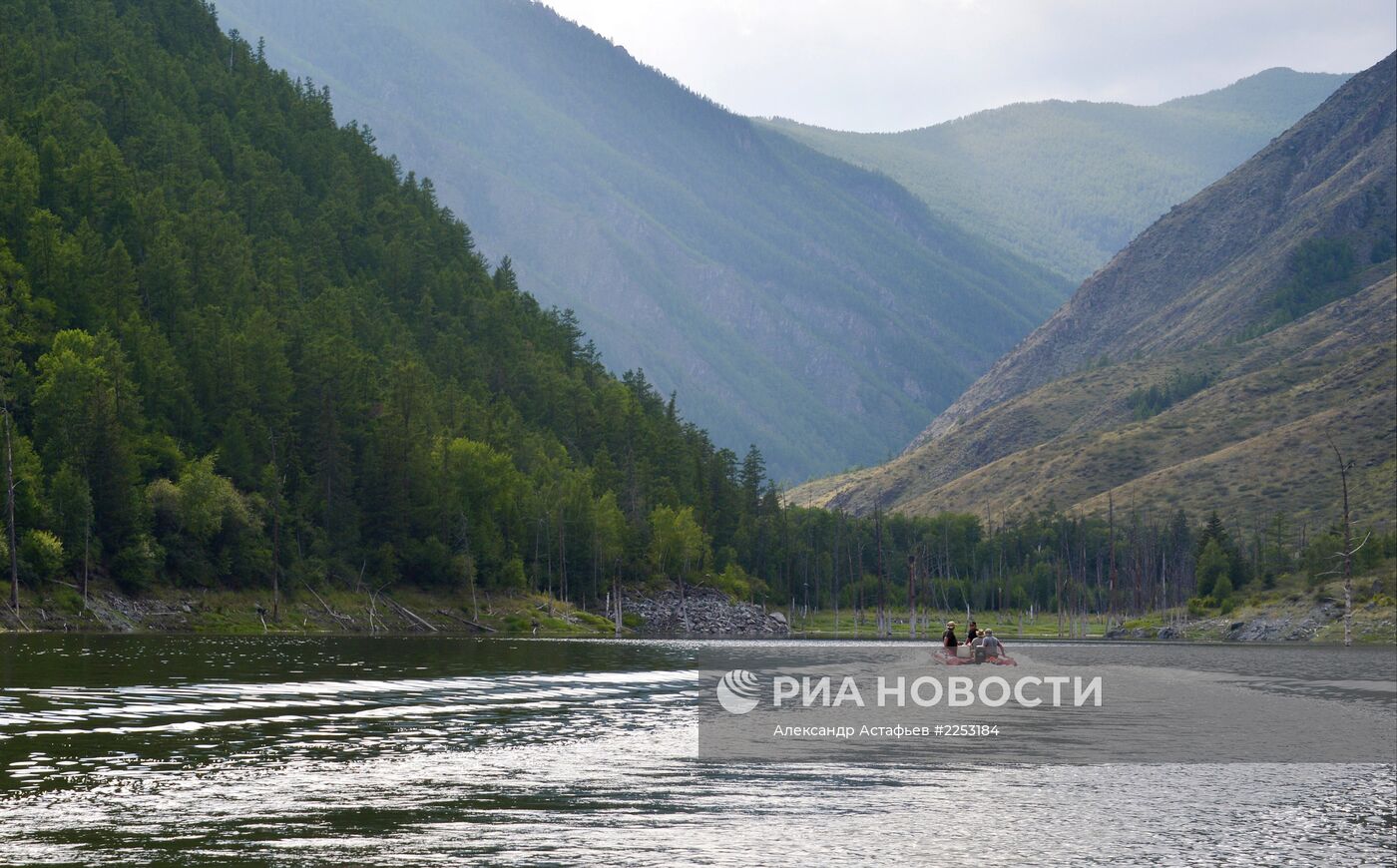 Д. Медведев на отдыхе