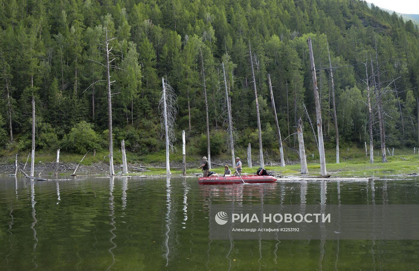 Д. Медведев на отдыхе