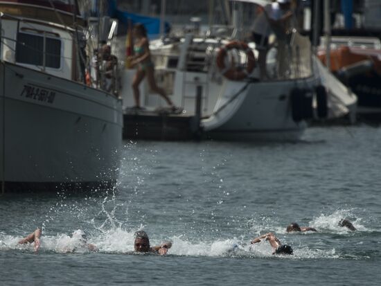 Чемпионат мира по водным видам спорта. 8-й день. Открытая вода. 25 км