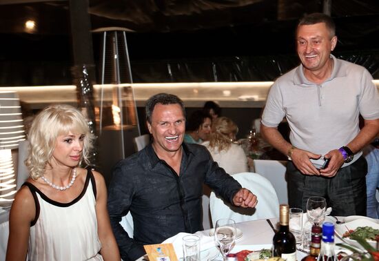 After-party творческого вечера певца Леонида Агутина в Юрмале