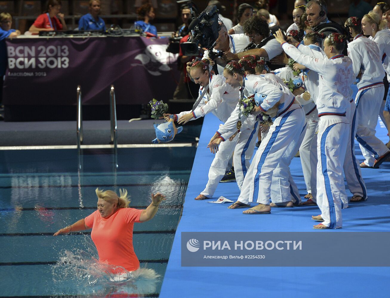 Чемпионат мира по водным видам спорта. 8-й день