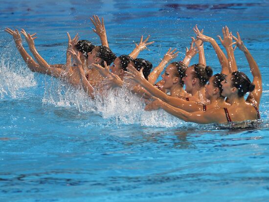 Чемпионат мира по водным видам спорта. 8-й день