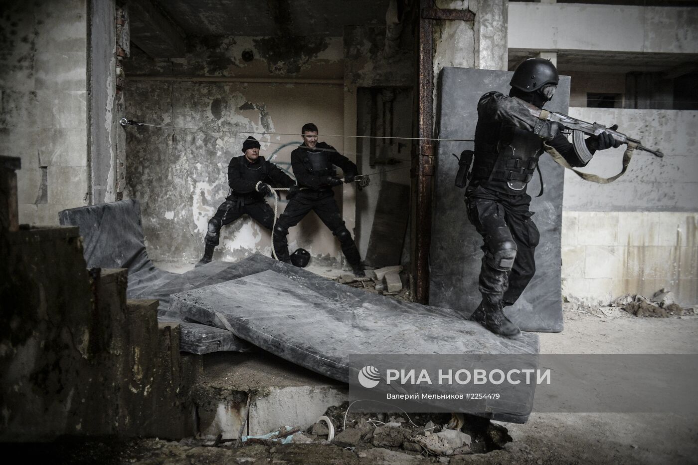 Съемки экспериментального боевика "Хардкор" в Тверской области
