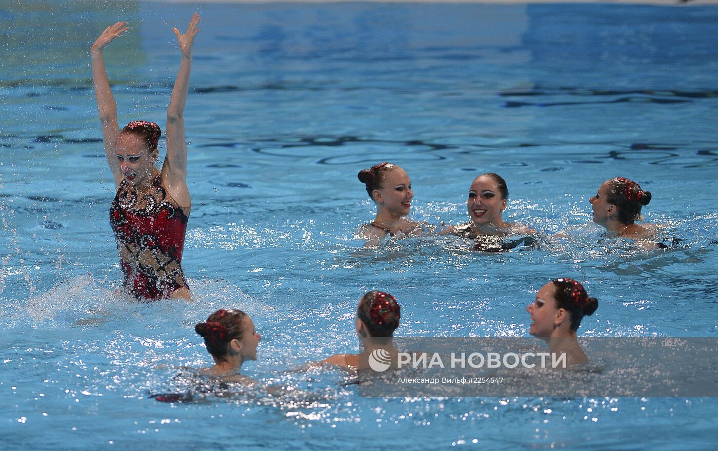 Чемпионат мира по водным видам спорта. 8-й день. Синхронное плавание