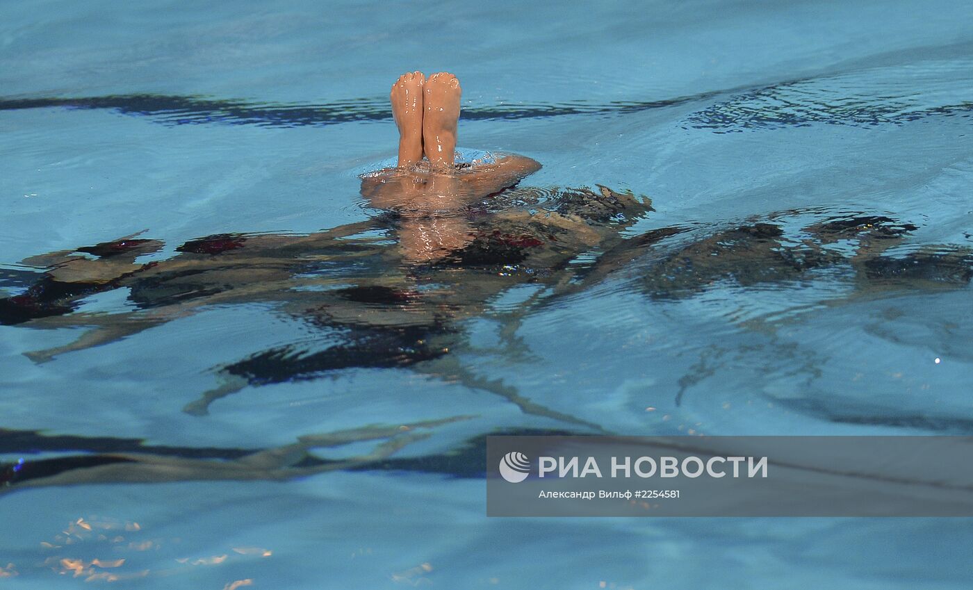 Чемпионат мира по водным видам спорта. 8-й день. Синхронное плавание