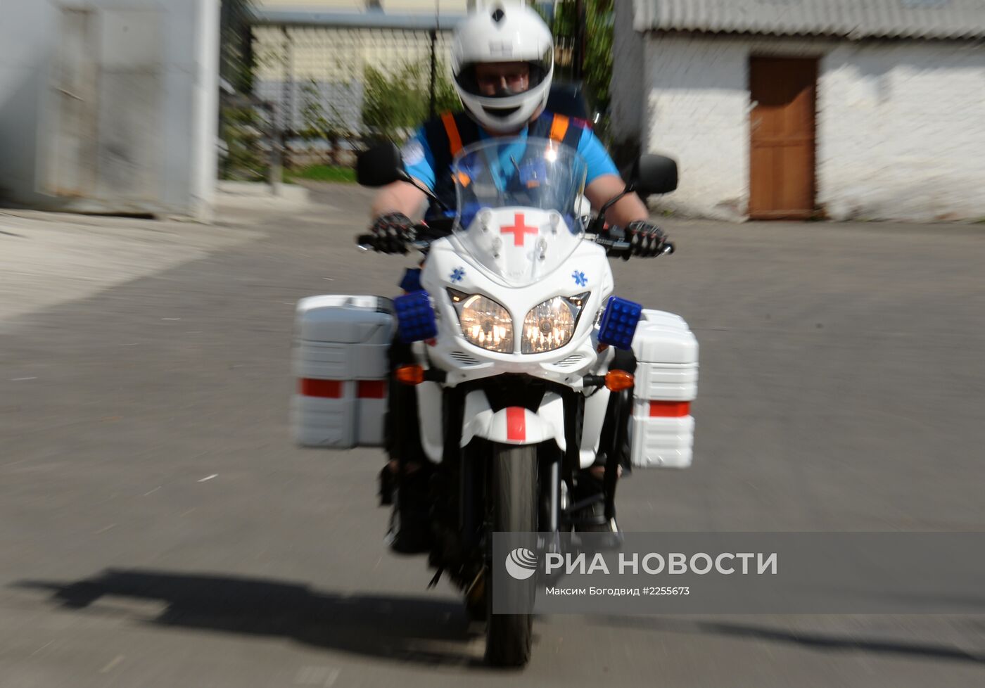 В Казани появились мотоциклы скорой медицинской помощи
