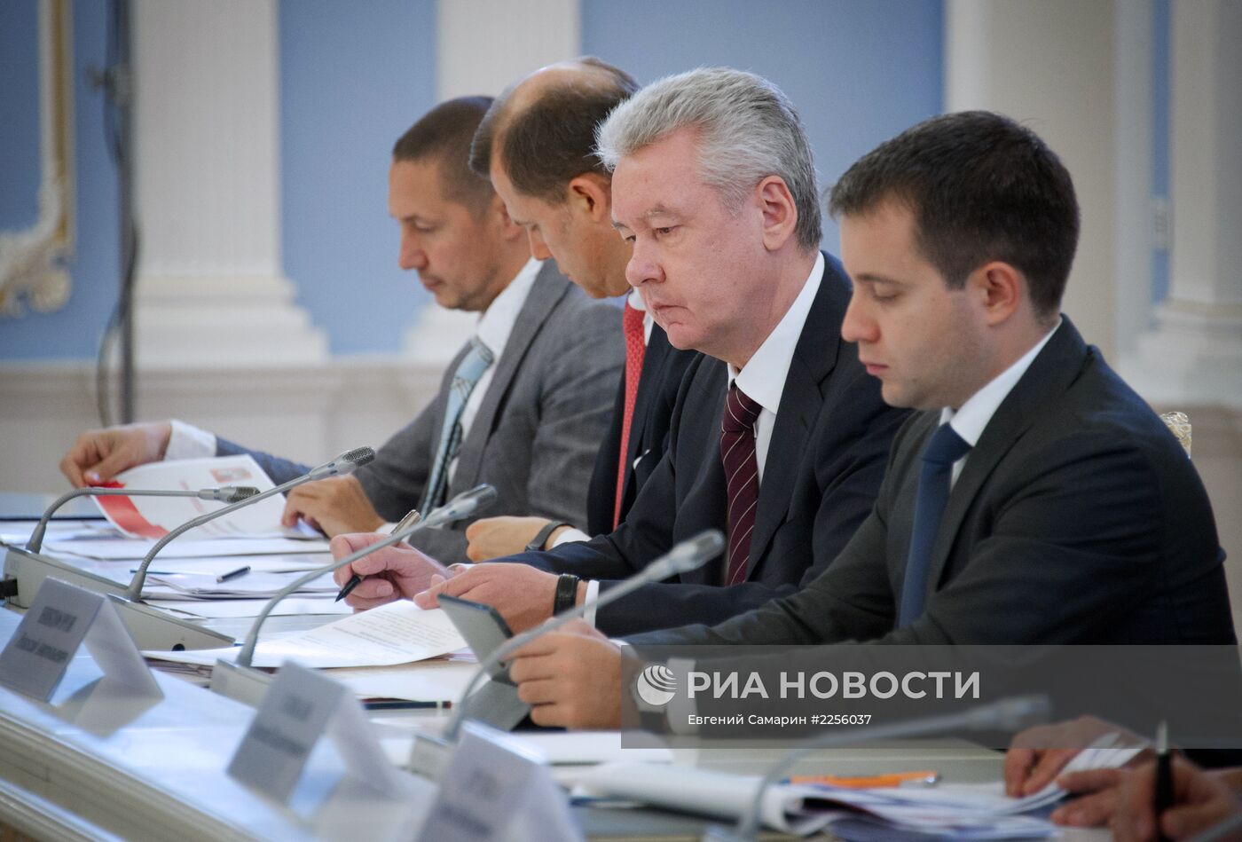 С.Собянин на заседании Совета по модернизации экономики