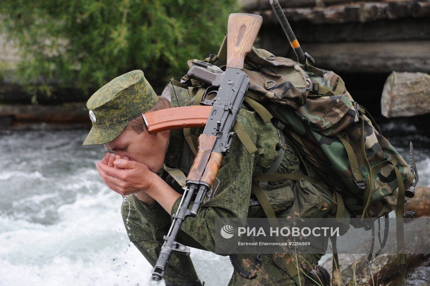 Пограничная застава в Республике Алтай