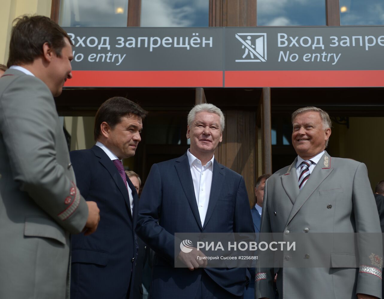 Открытие Ленинградского вокзала после реконструкции