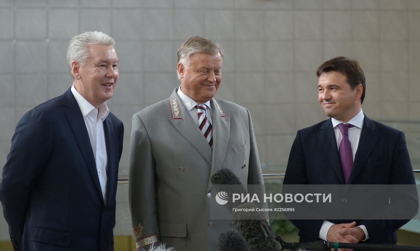Открытие Ленинградского вокзала после реконструкции