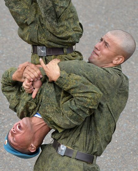 Празднование дня ВДВ