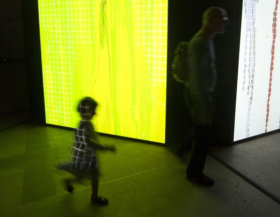 Открытие выставки Lexus Hybrid Art в ЦВЗ "Манеж"