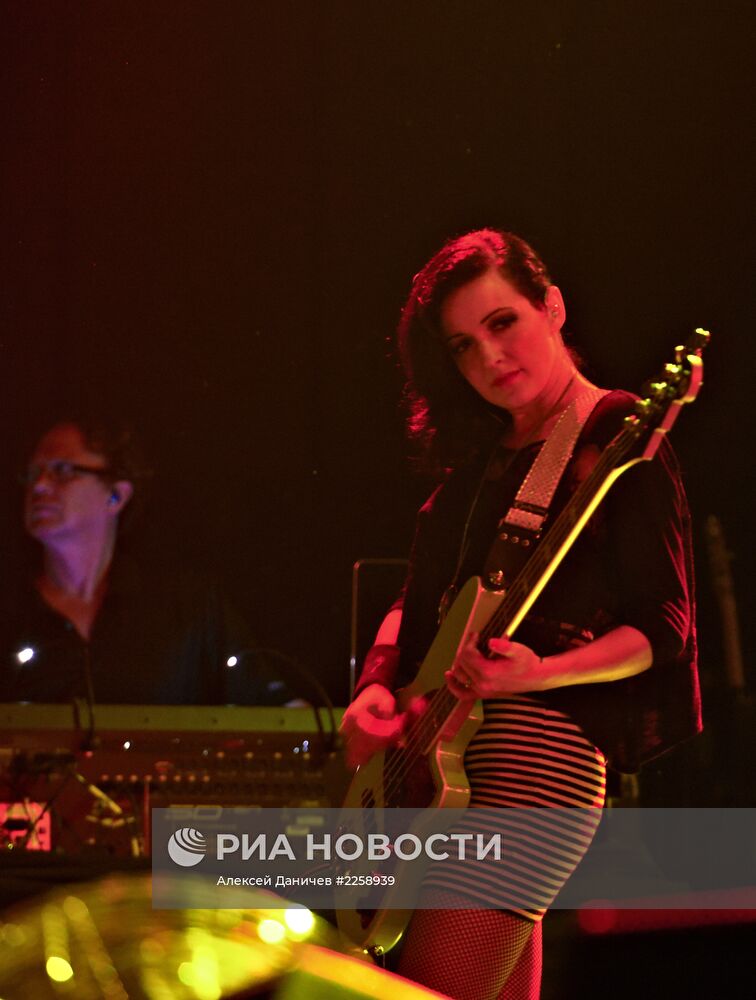 Концерт группы The Smashing Pumpkins в Санкт-Петербурге