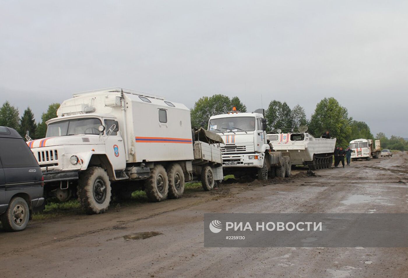 Облет территорий, пострадавших от паводка в Амурской области