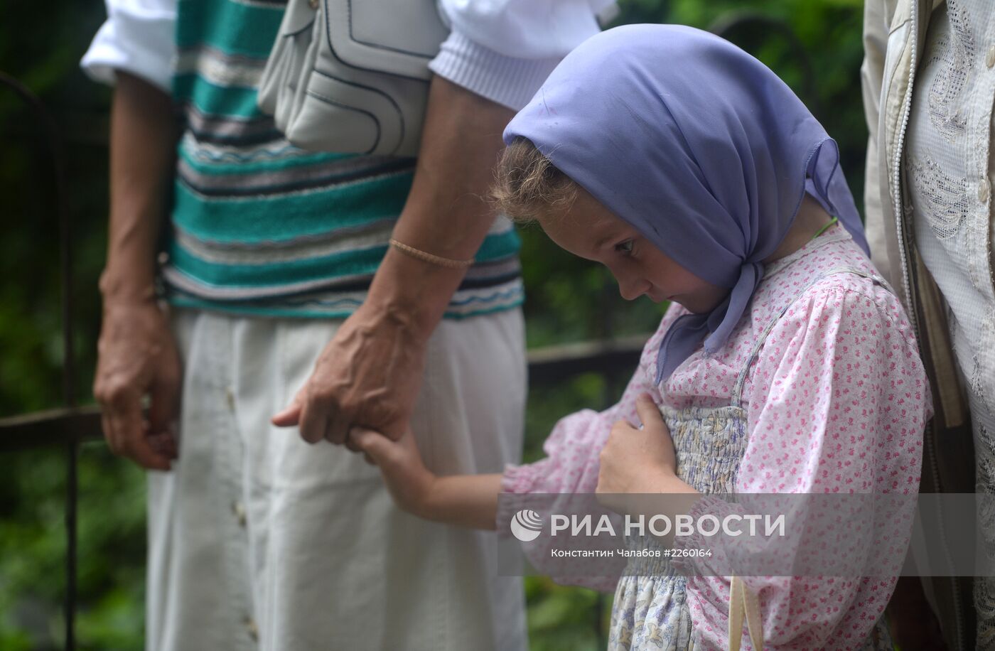 Похороны священника Павла Адельгейма