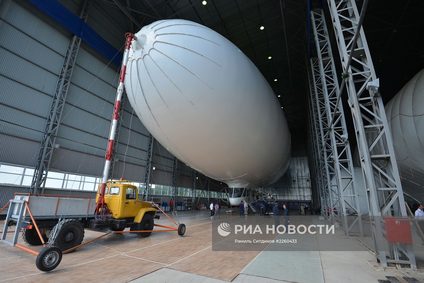 Презентация дирижабля AU-30