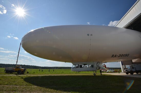 Презентация дирижабля AU-30