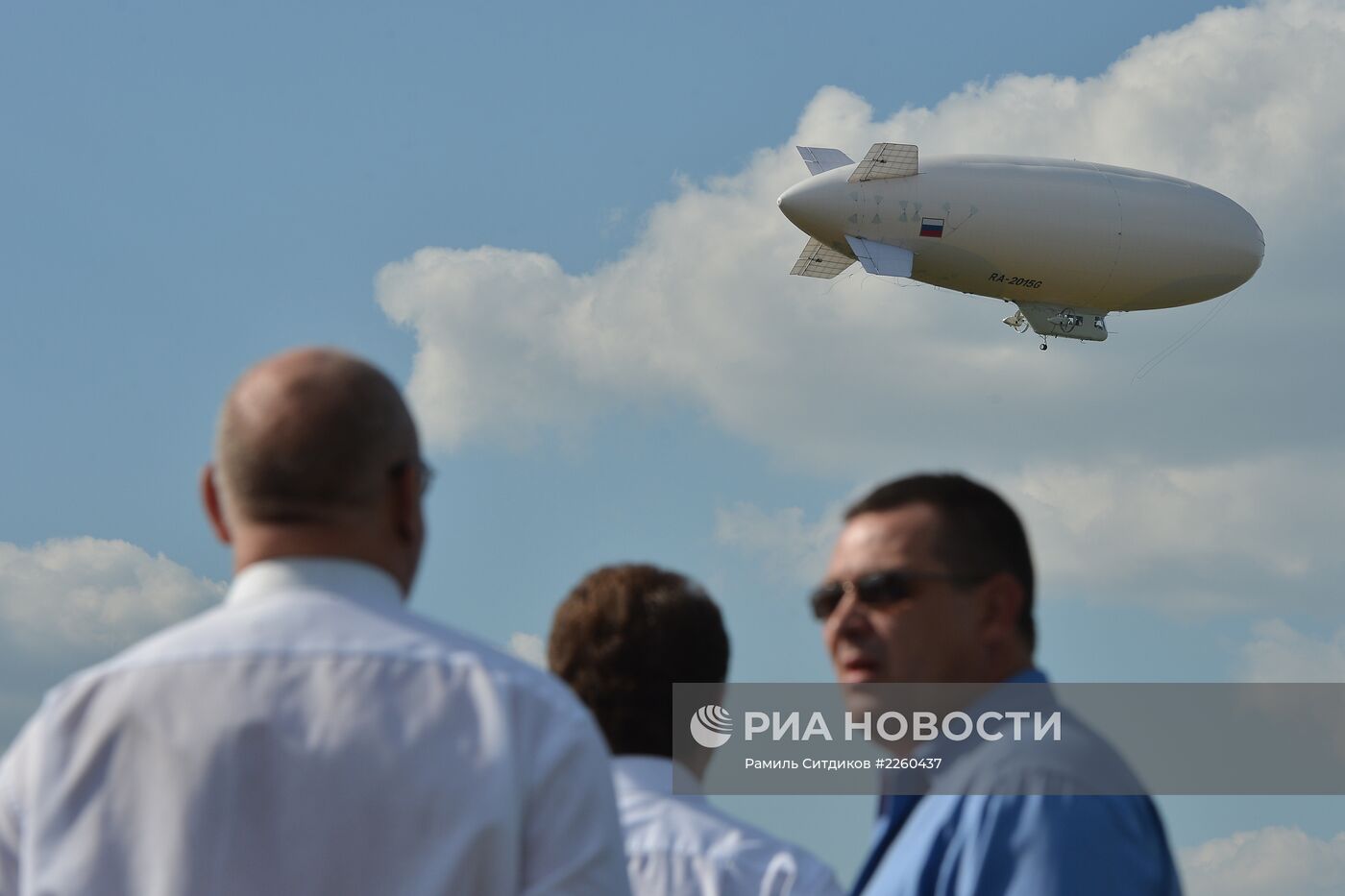 Презентация дирижабля AU-30