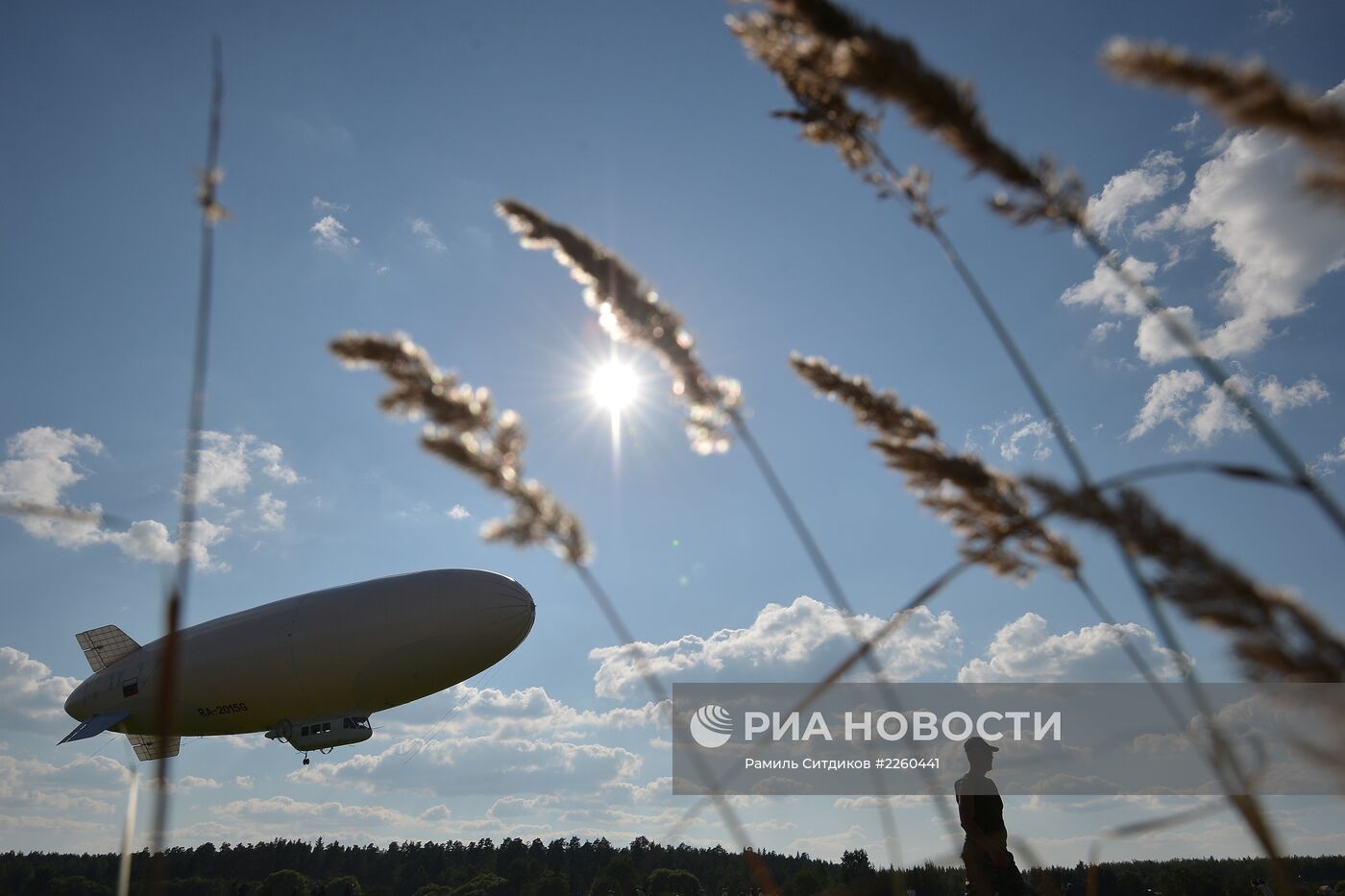 Презентация дирижабля AU-30