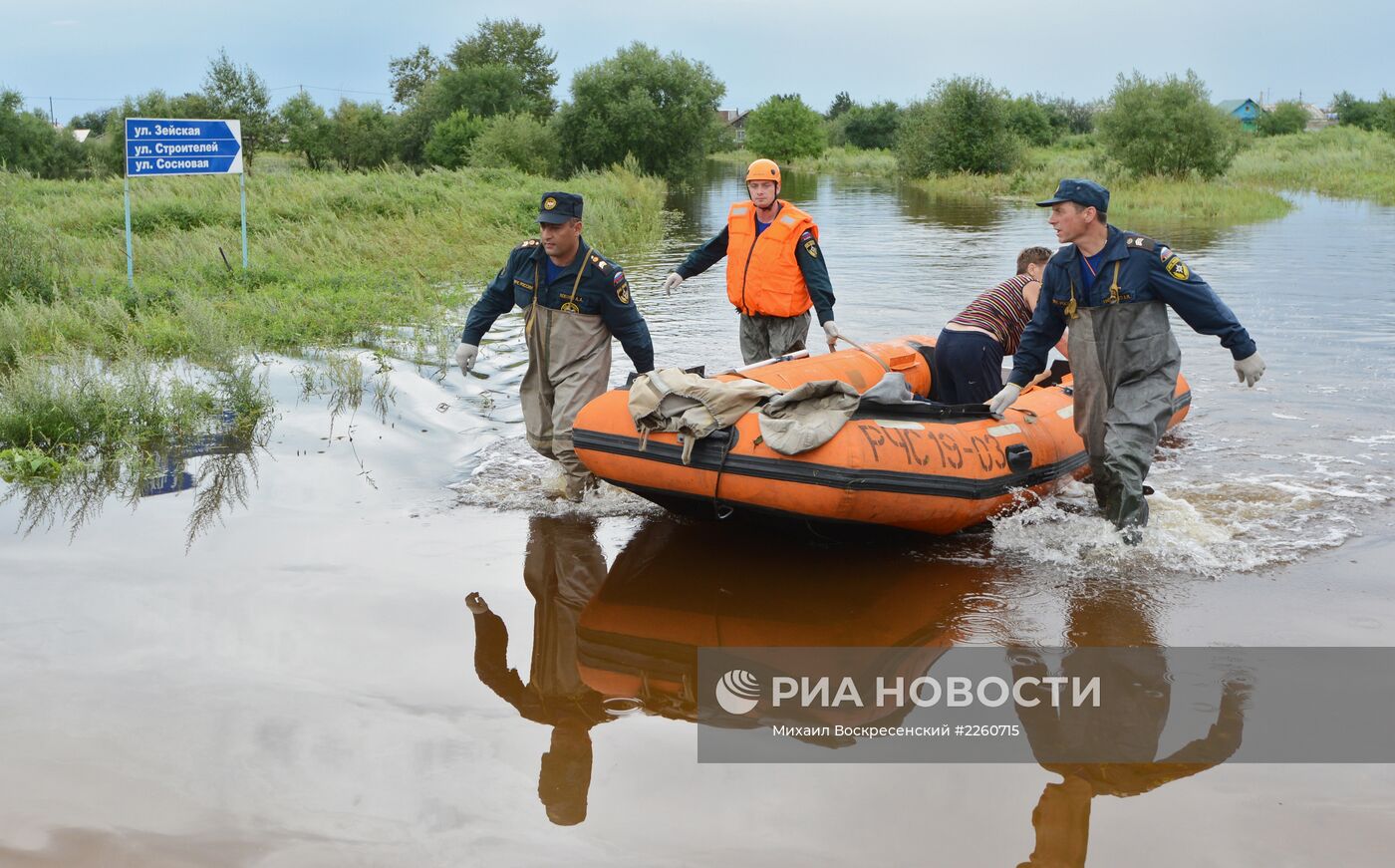 Паводок в Амурской области