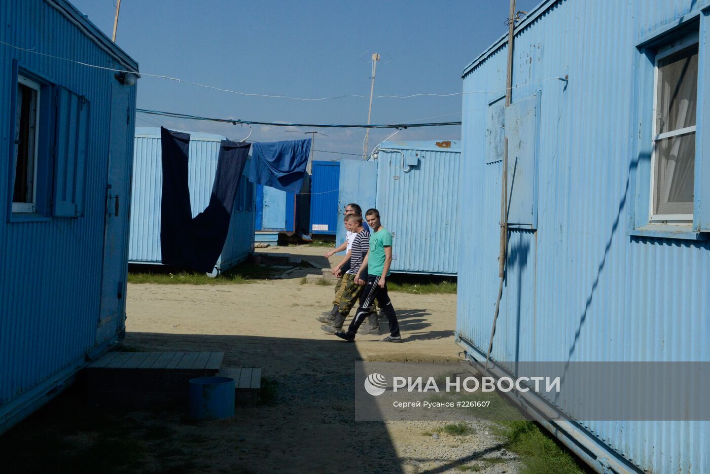 ТюменскийСтройотряд на строительстве храмового комплекса