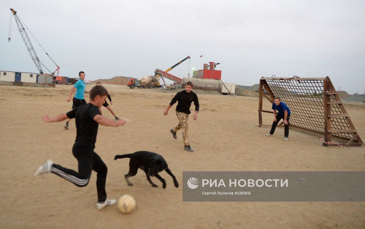 ТюменскийСтройотряд на строительстве храмового комплекса