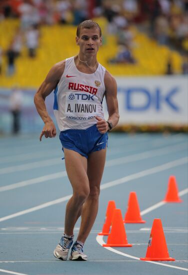 Легкая атлетика. Чемпионат мира. 2-й день. Вечерняя сессия