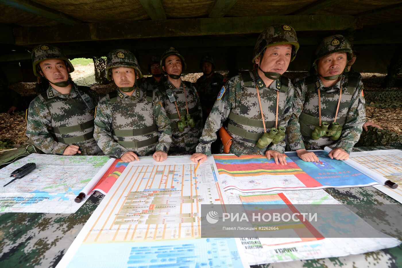Совместное российско-китайское учение "Мирная миссия-2013"
