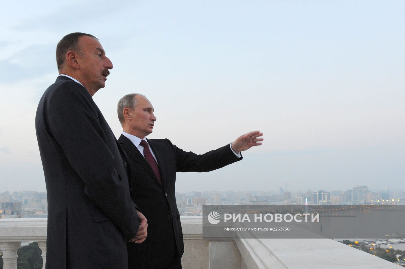 Рабочий визит В.Путина в Азербайджан