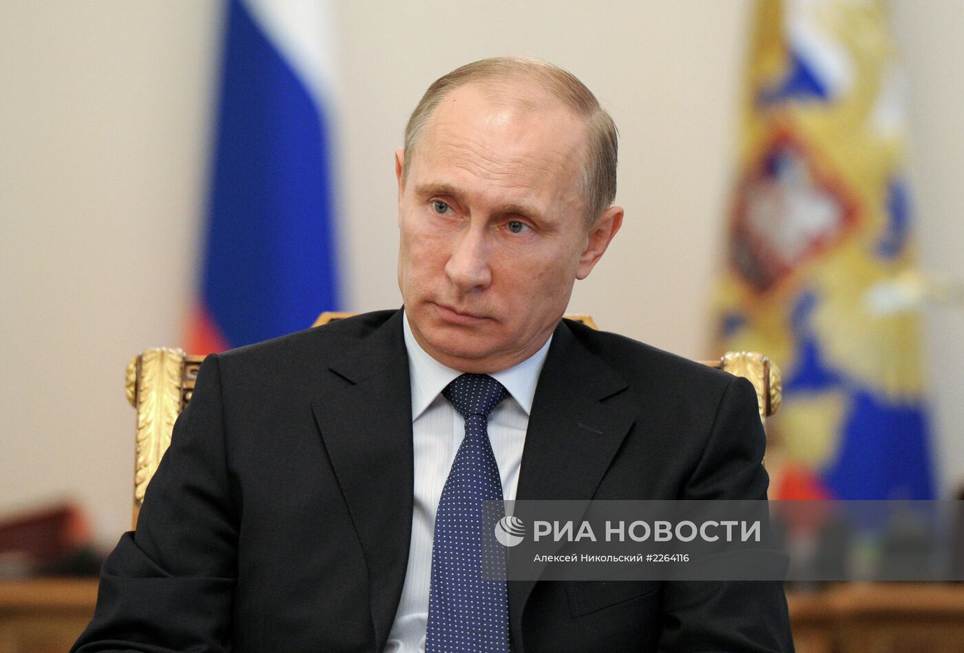 В.Путин проводит заседание Совета безопасности РФ