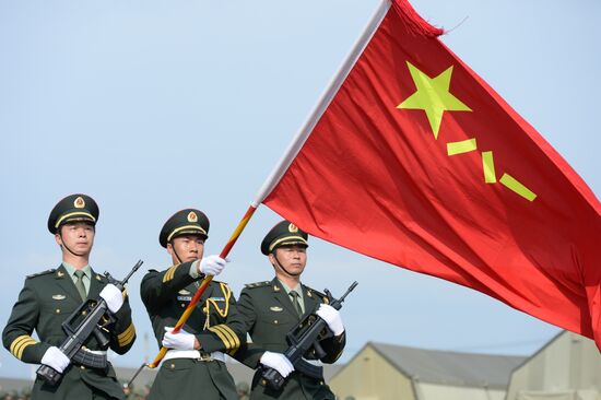 Российско-китайские учения "Мирная миссия-2013"