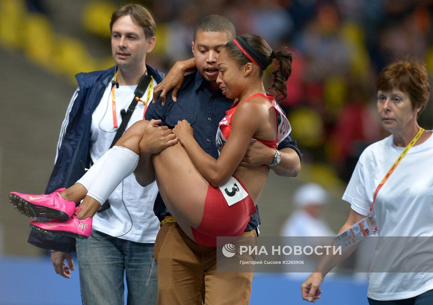 Легкая атлетика. Чемпионат мира. 7-й день. Вечерняя сессия