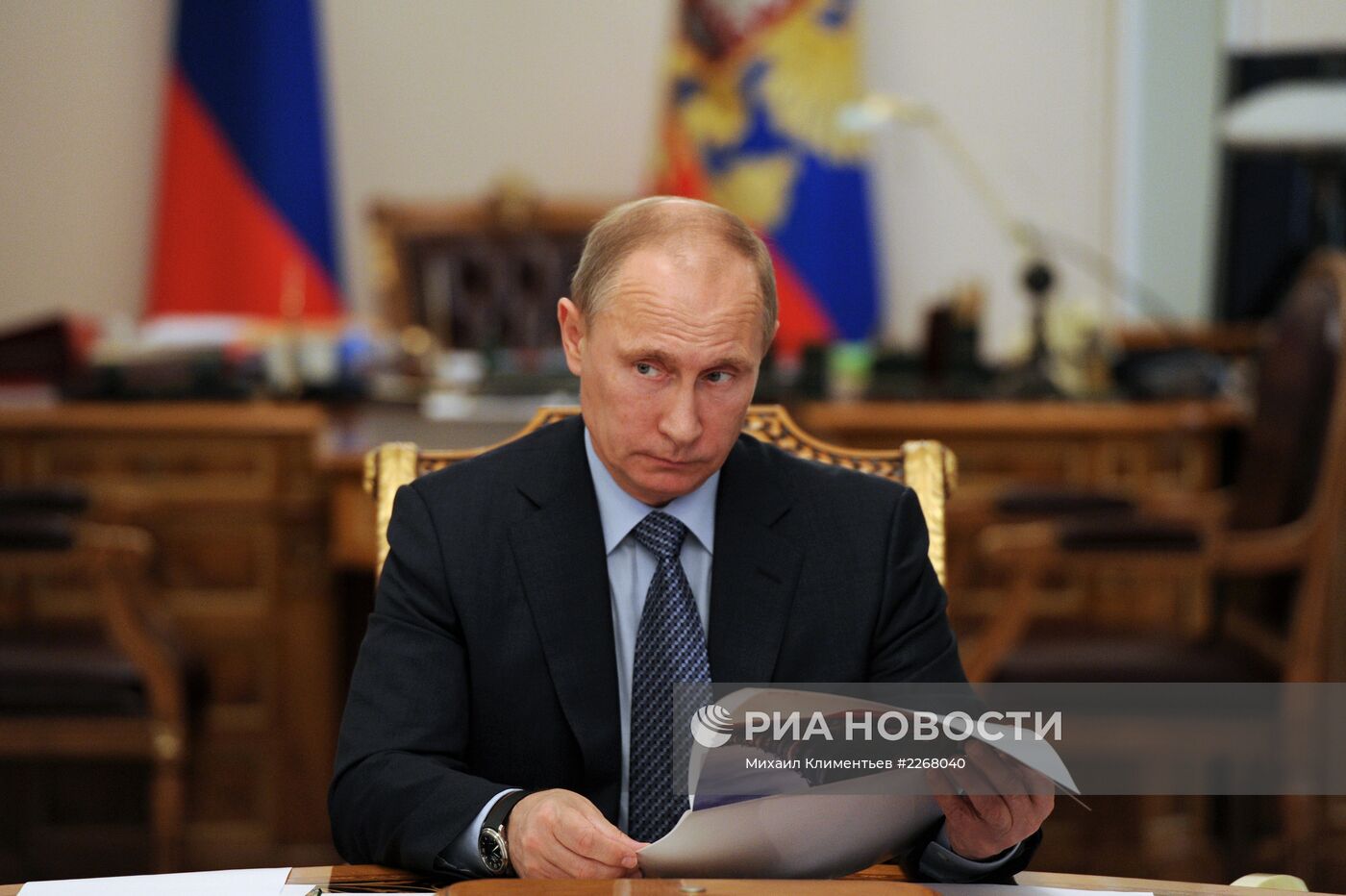 В.Путин провел совещание о развитии Азово-Черноморских портов