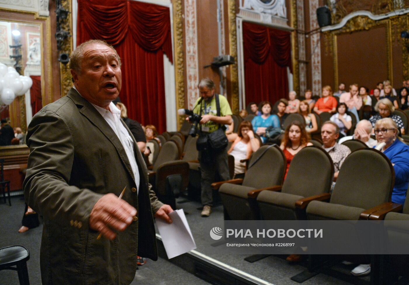 Сбор труппы театра "Школа современной пьесы"