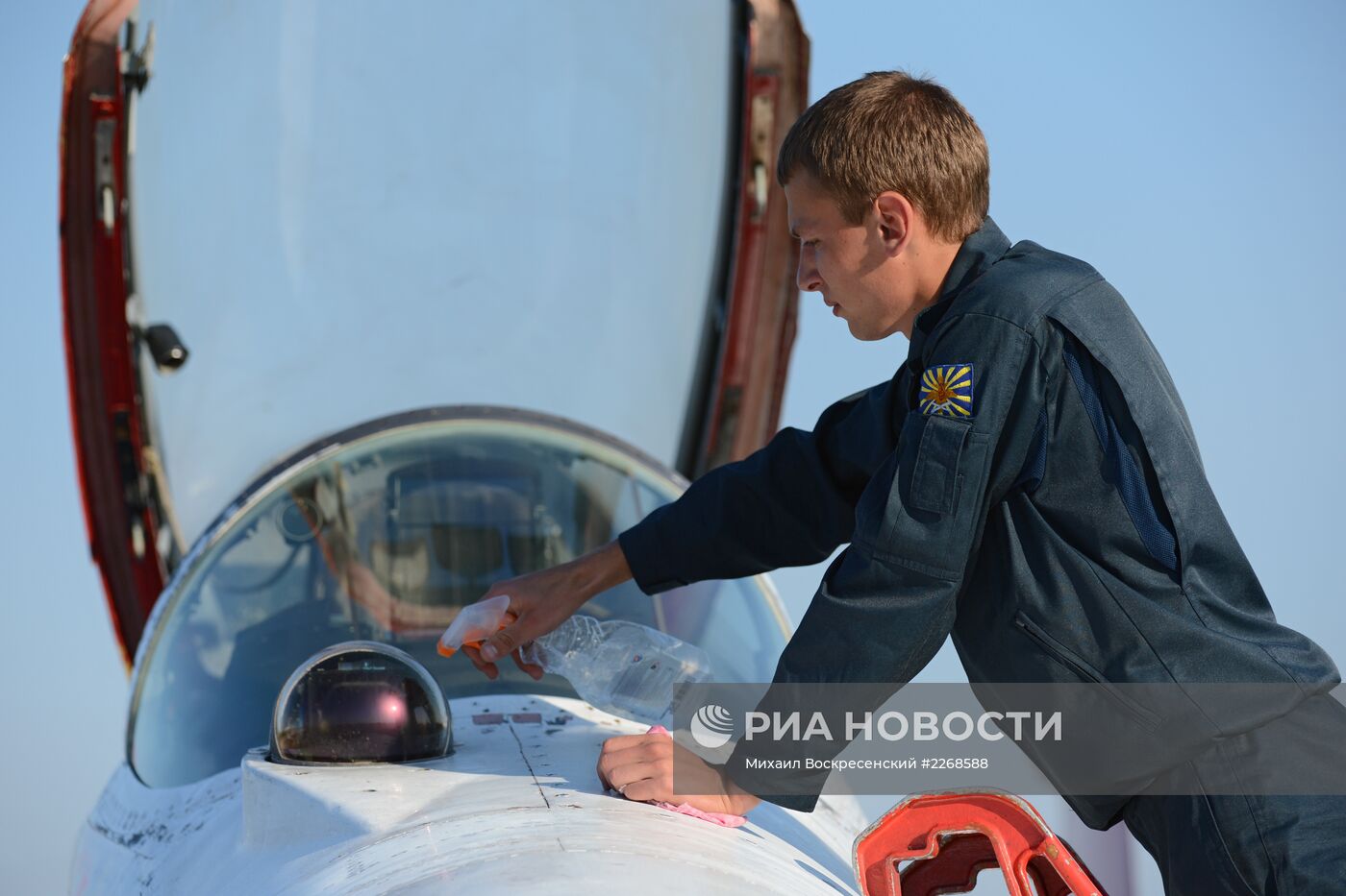 Тренировка экипажей к международному авиасалону МАКС-2013