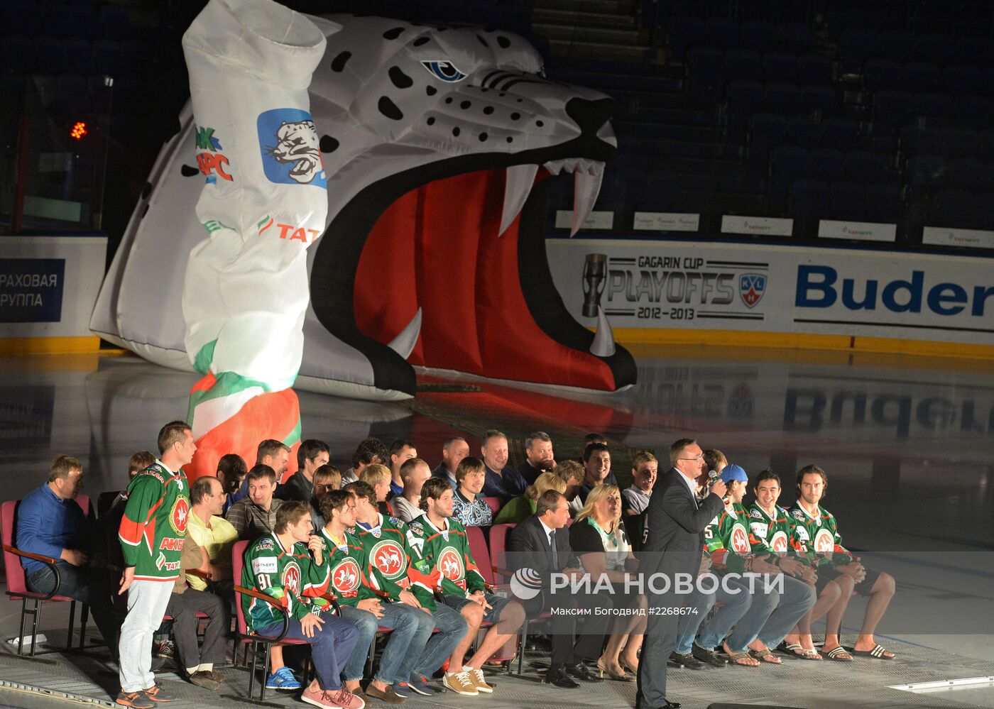 Хоккей. Презентация ХК "АК Барс" сезона 2013/14