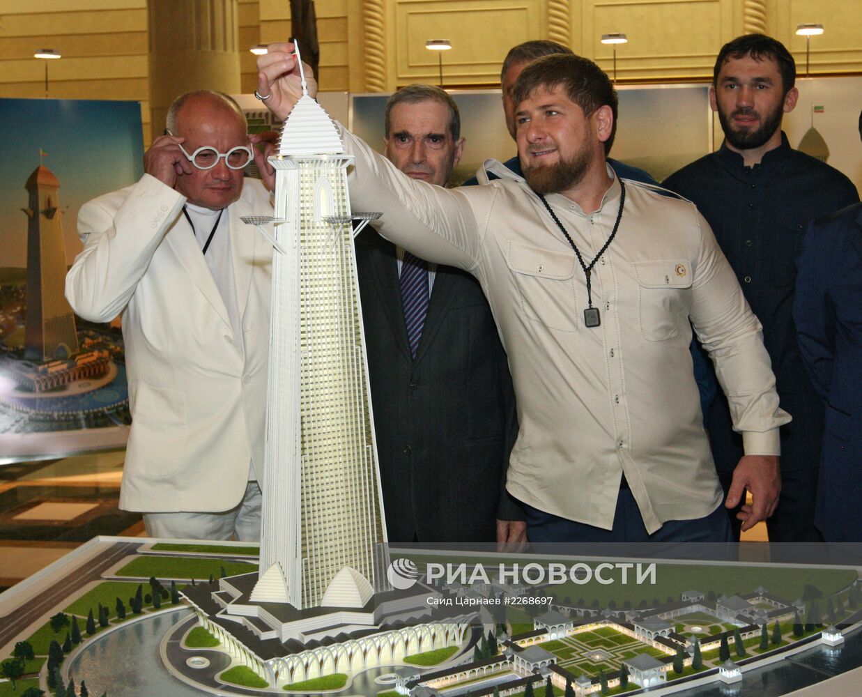 Презентация высотного комплекса "Грозный-Сити - 2"