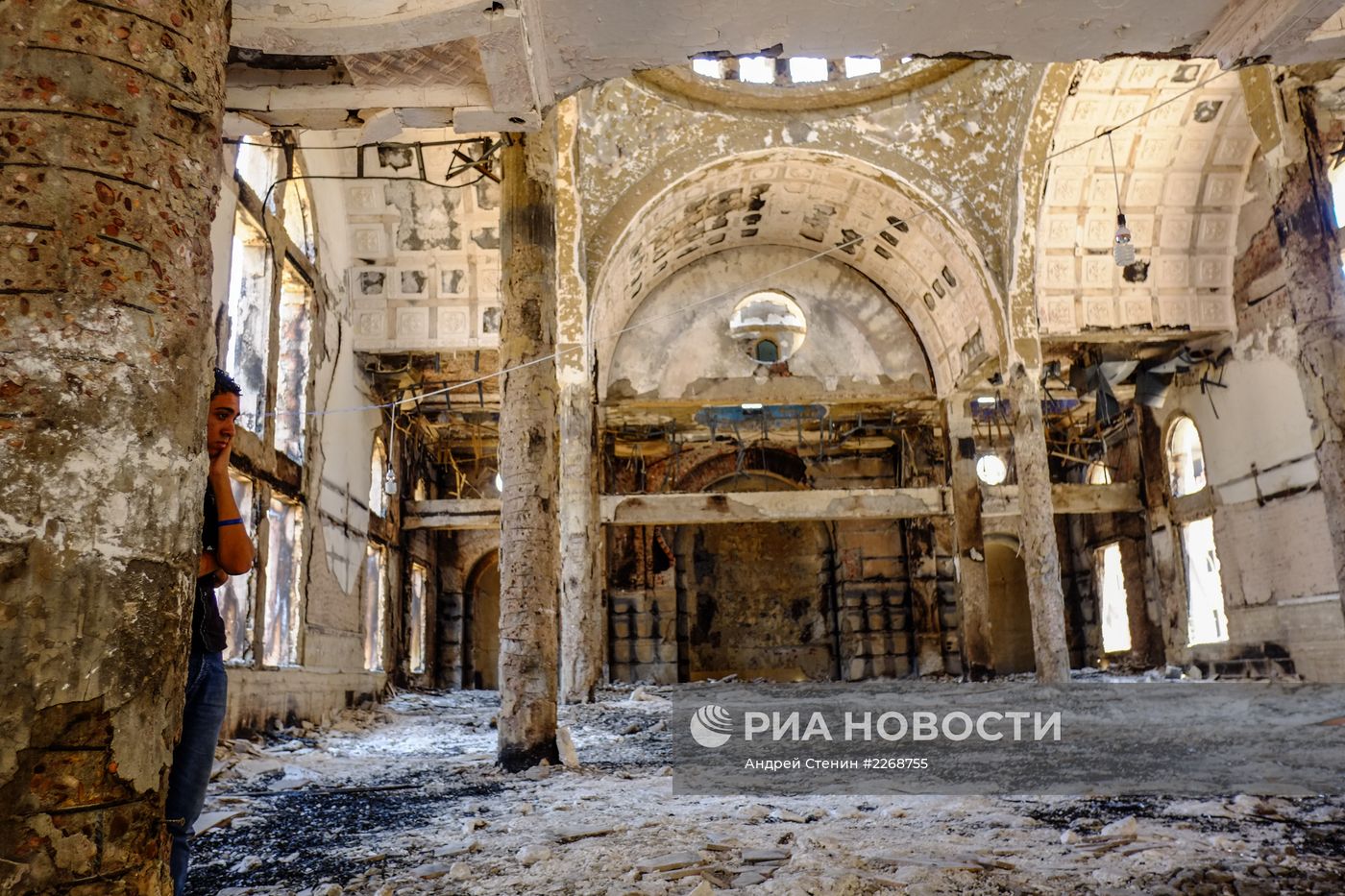 Сожженные коптские храмы в провинции Минья в Египте