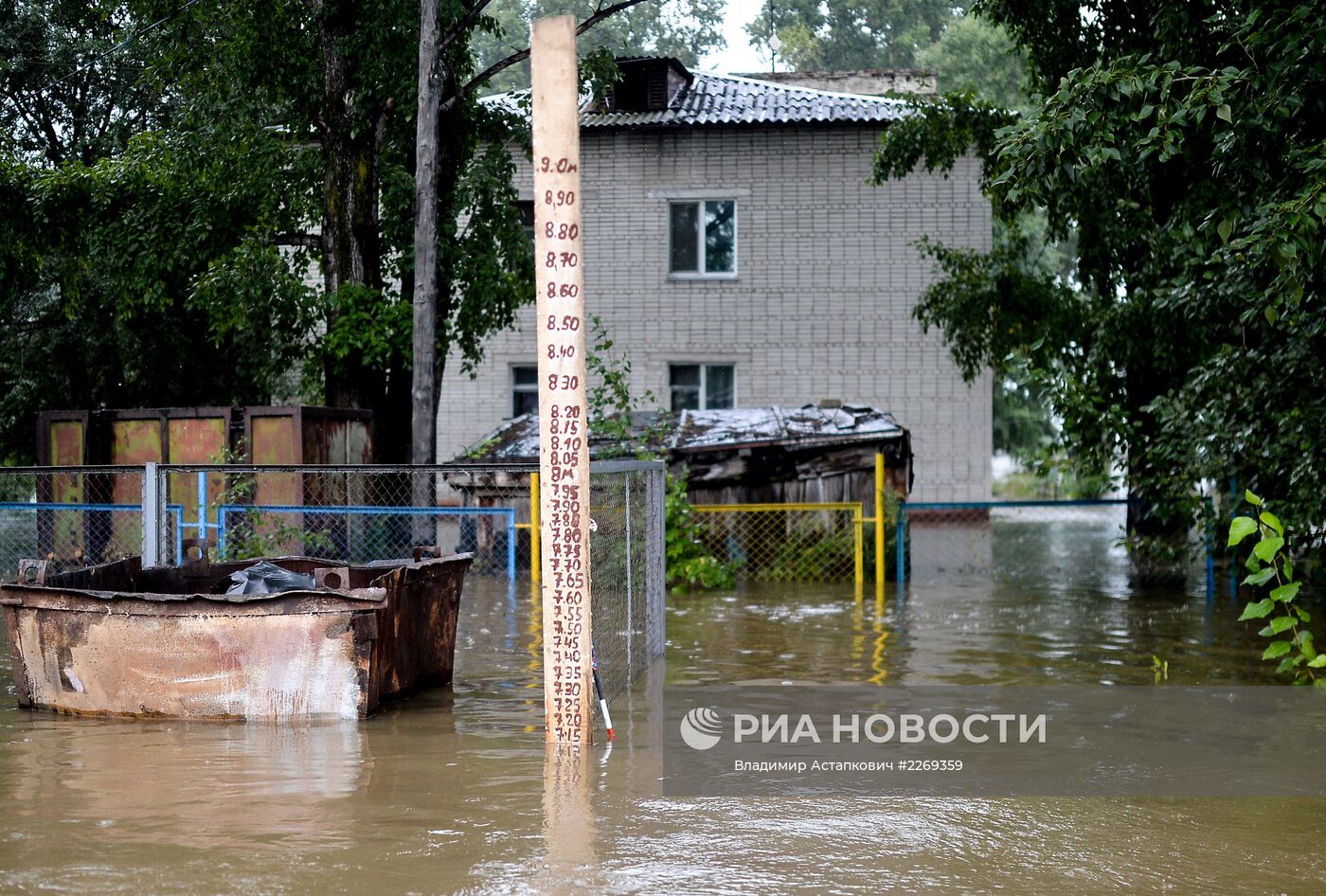 Паводковая ситуация в Хабаровском крае