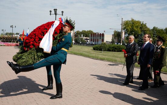 Рабочая поездка Д.Медведева в Курскую область