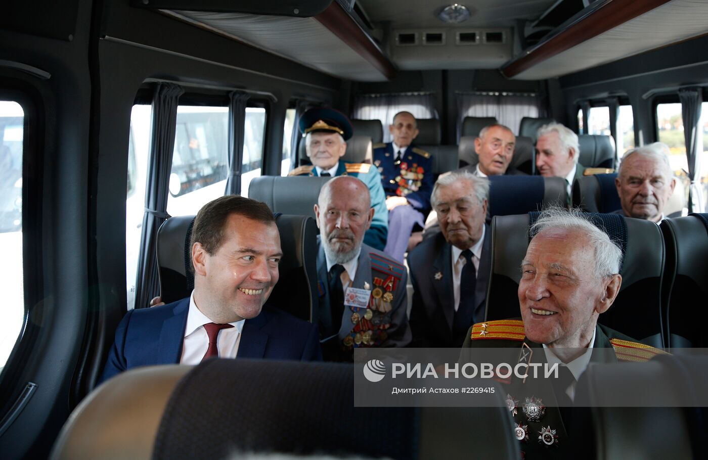 Рабочая поездка Д.Медведева в Курскую область