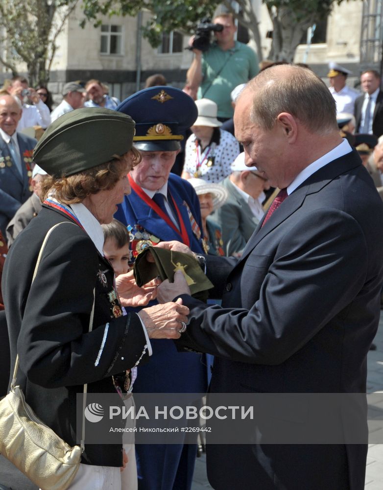 Рабочая поездка В.Путина в Волгоград