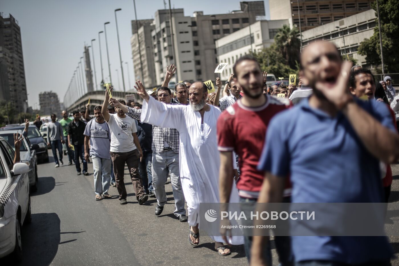 Акции протеста в Каире