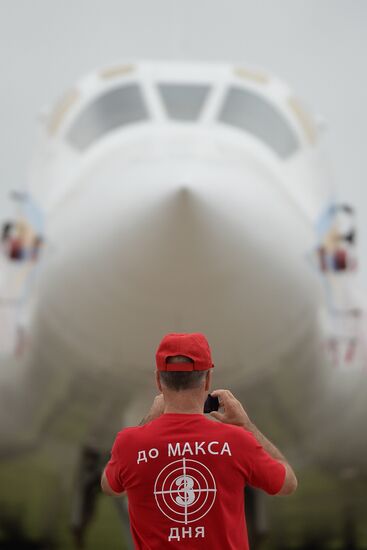 Подготовка к авиашоу МАКС 2013