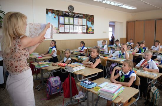 В школах Сочи досрочно начался учебный год из-за Олимпиады-2014